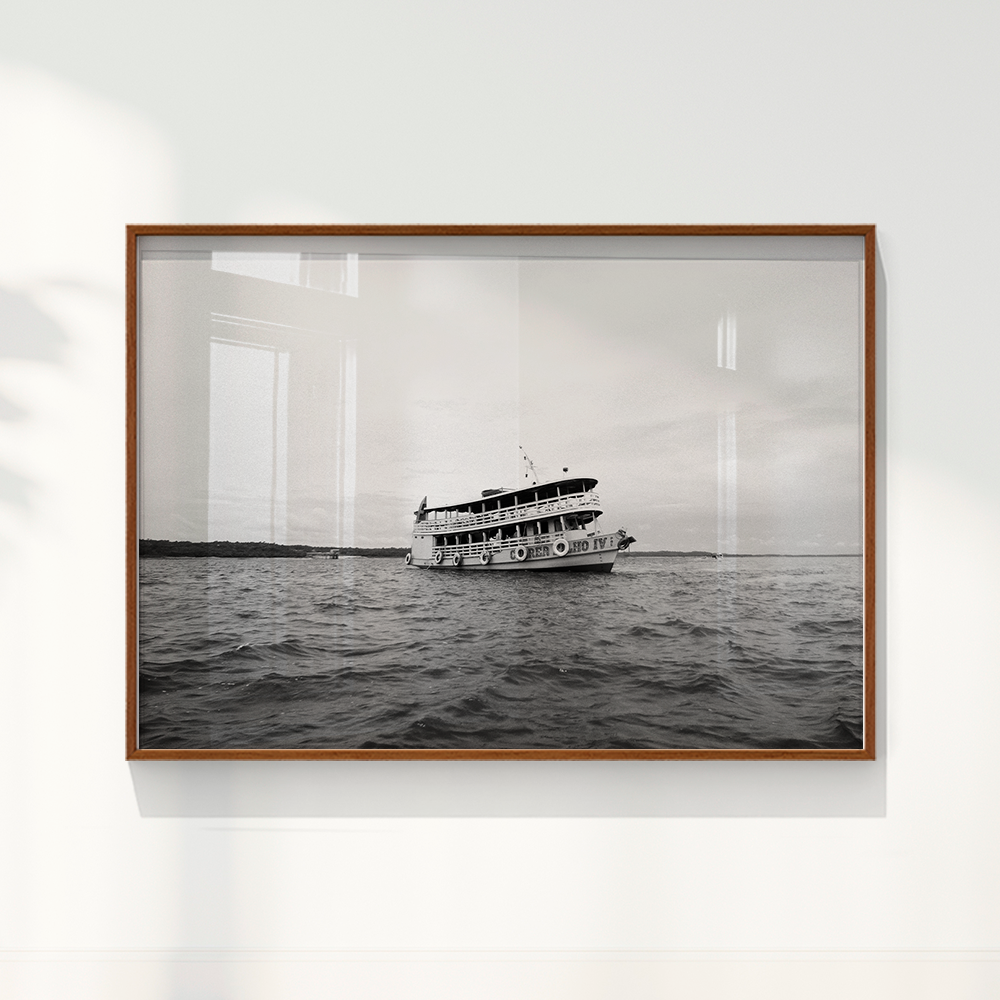 Quadro Barco Antigo por Angus Waddacor-McConill