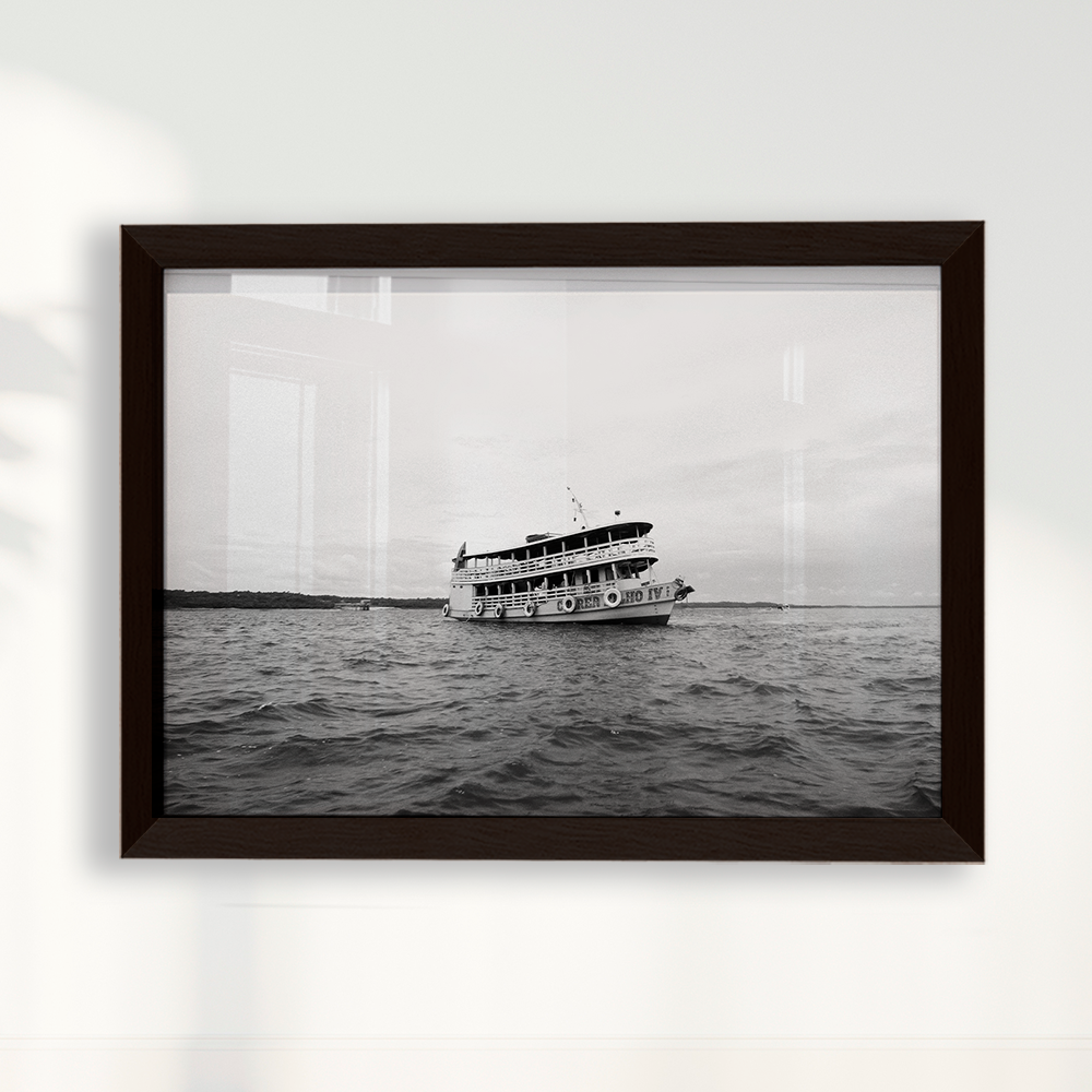 Quadro Barco Antigo por Angus Waddacor-McConill