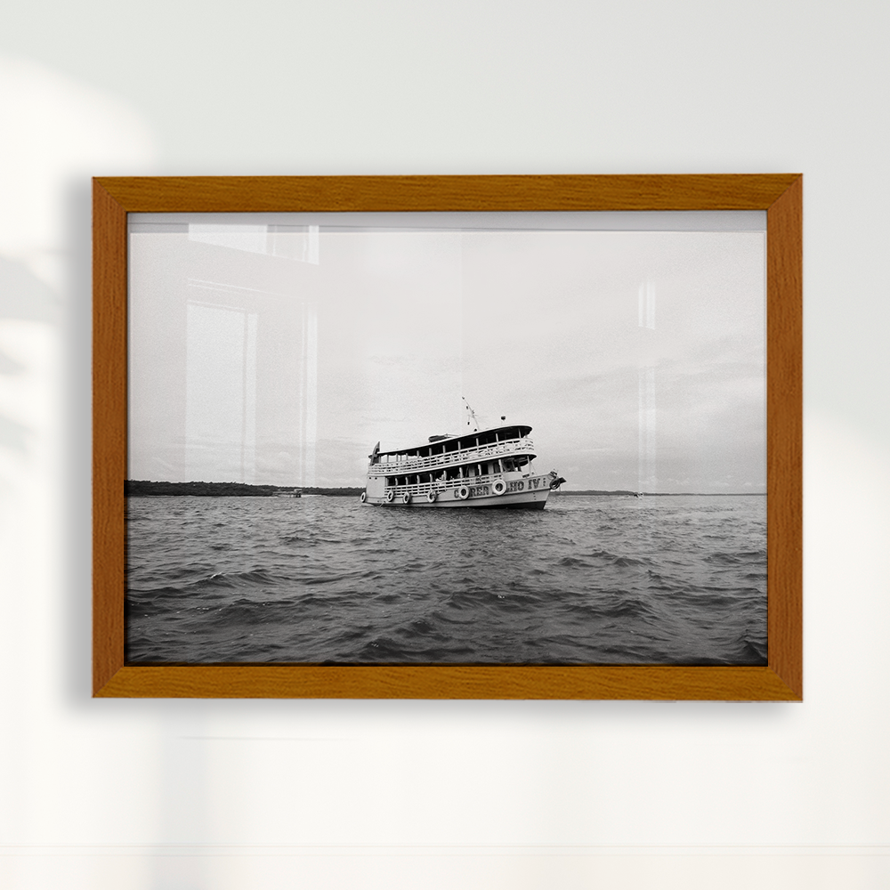 Quadro Barco Antigo por Angus Waddacor-McConill