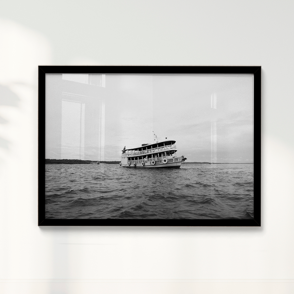 Quadro Barco Antigo por Angus Waddacor-McConill