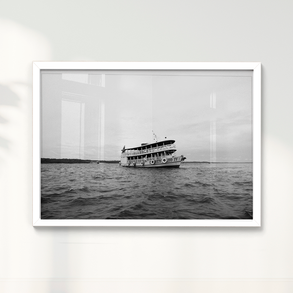 Quadro Barco Antigo por Angus Waddacor-McConill