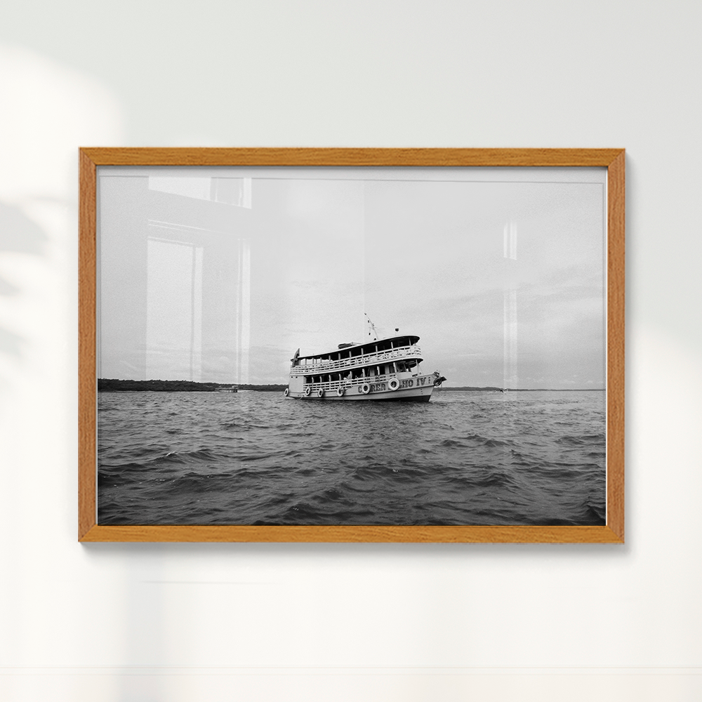 Quadro Barco Antigo por Angus Waddacor-McConill
