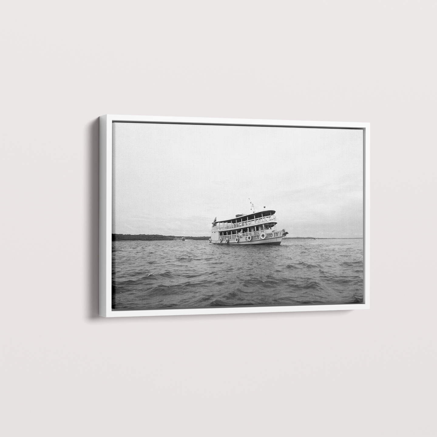 Quadro Barco Antigo por Angus Waddacor-McConill