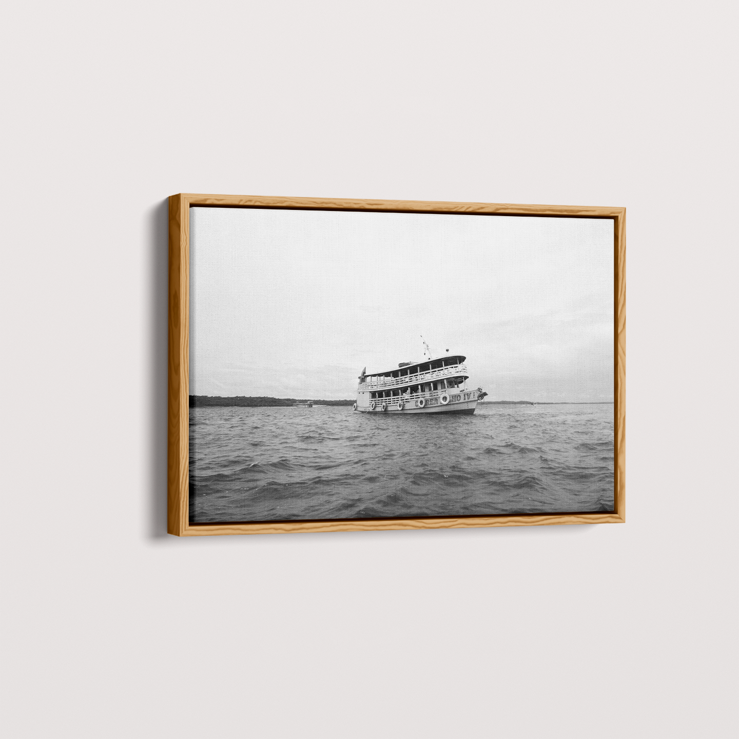 Quadro Barco Antigo por Angus Waddacor-McConill
