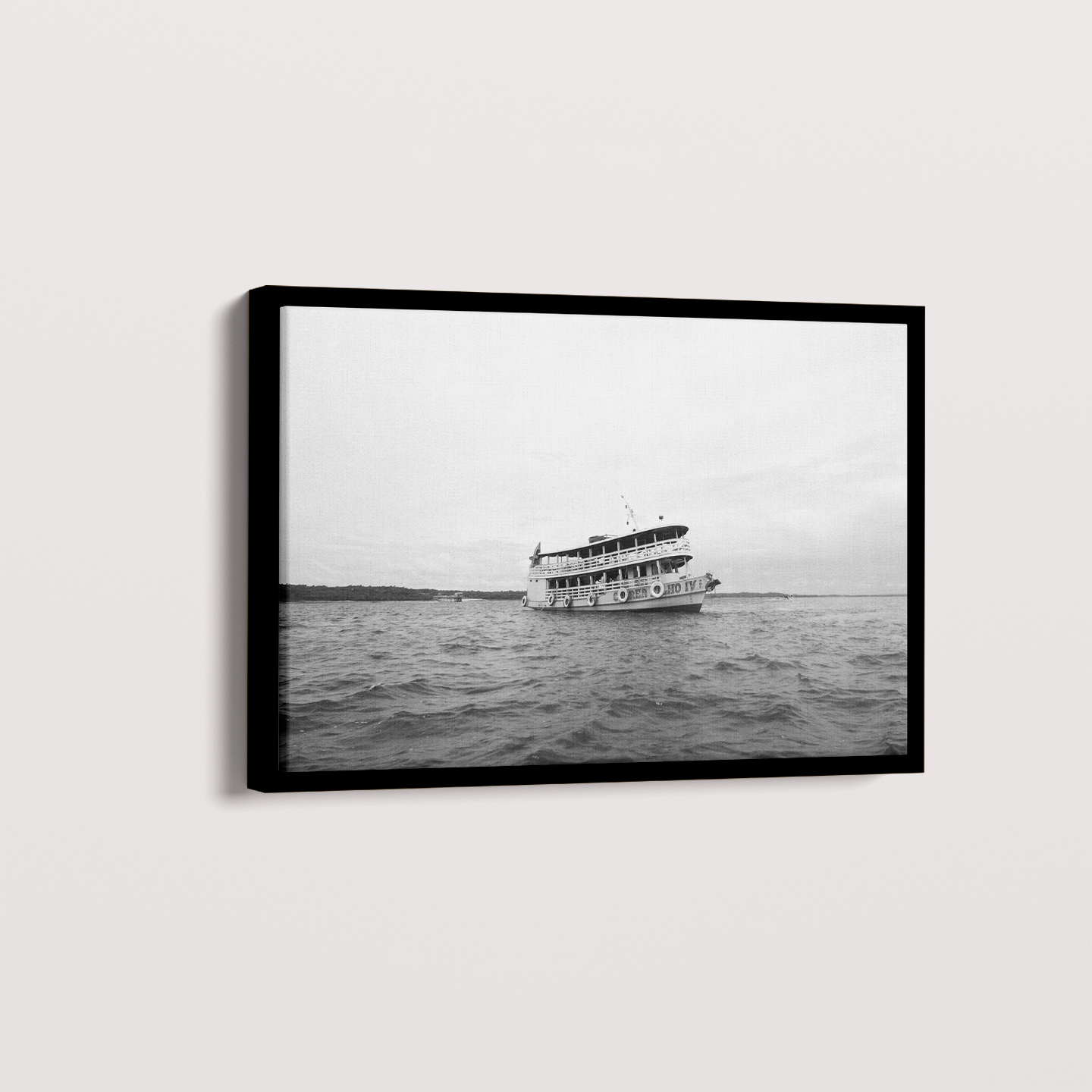 Quadro Barco Antigo por Angus Waddacor-McConill