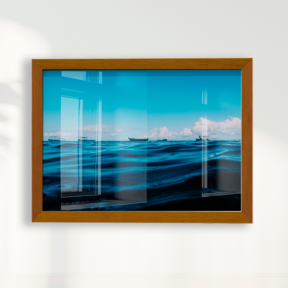 Quadro Barcos por Camila da Lomba
