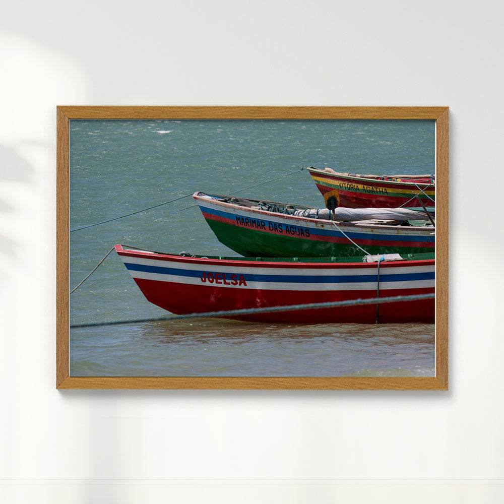 Quadro Barcos por Thaís Botezeli Foletto
