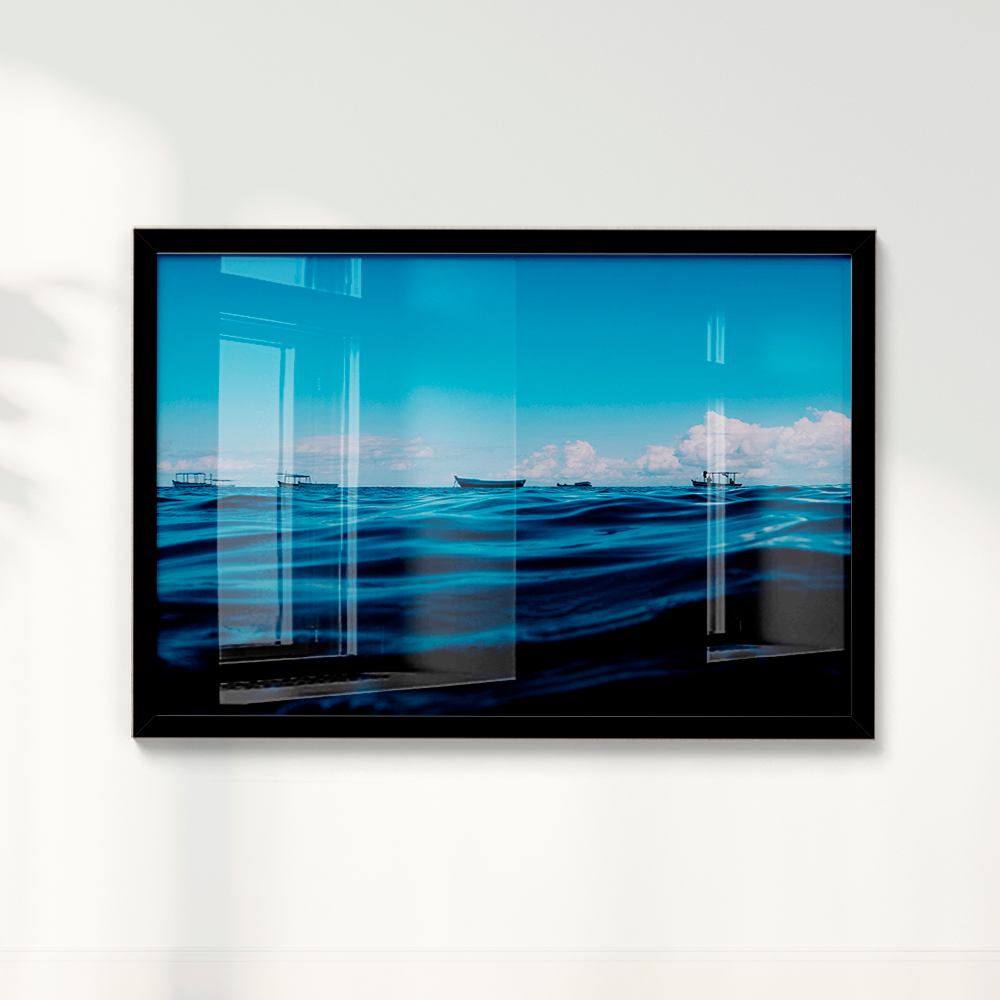 Quadro Barcos por Camila da Lomba