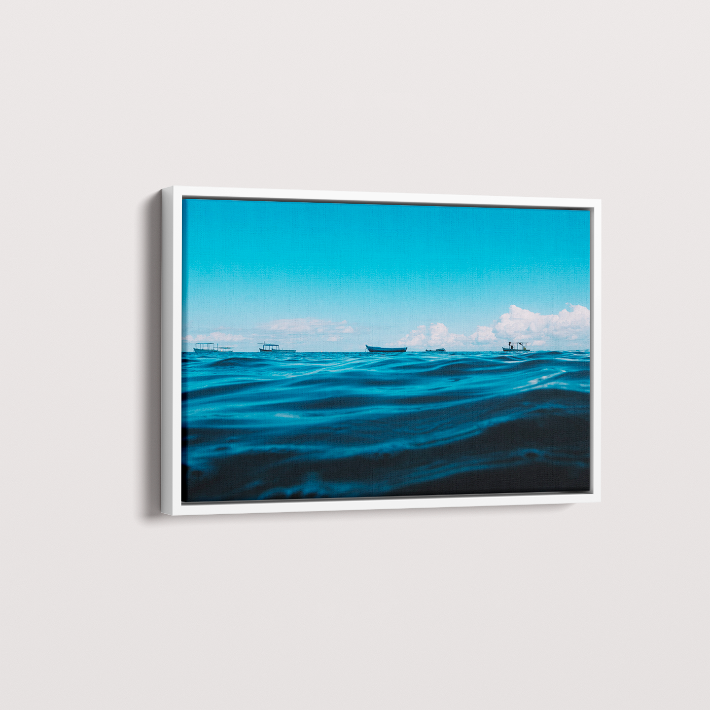 Quadro Barcos por Camila da Lomba