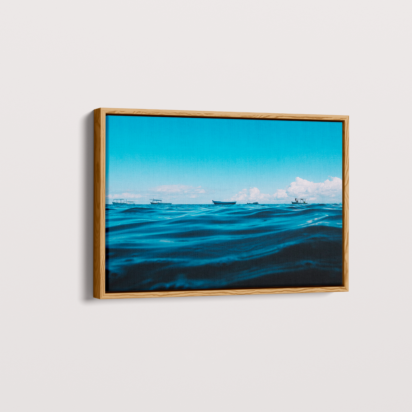 Quadro Barcos por Camila da Lomba