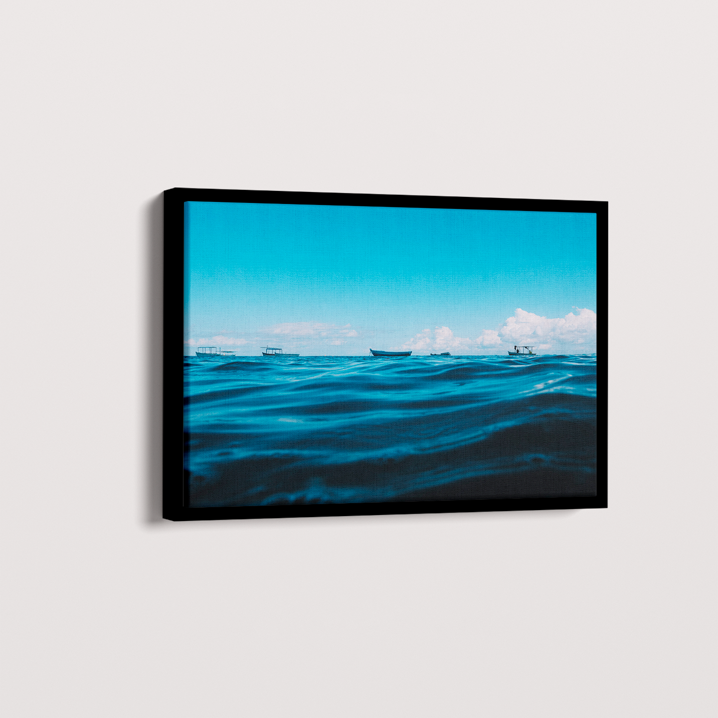 Quadro Barcos por Camila da Lomba
