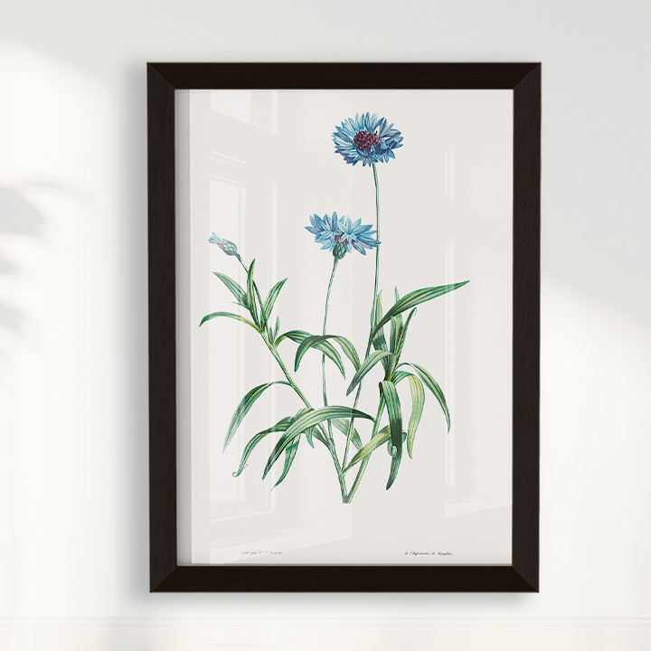 Quadro Blue Flower vintage I
