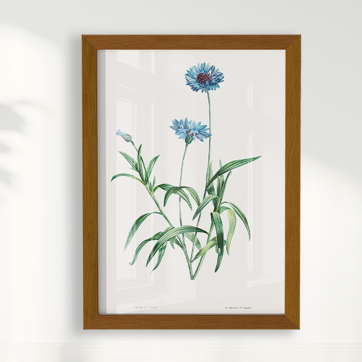 Quadro Blue Flower vintage I