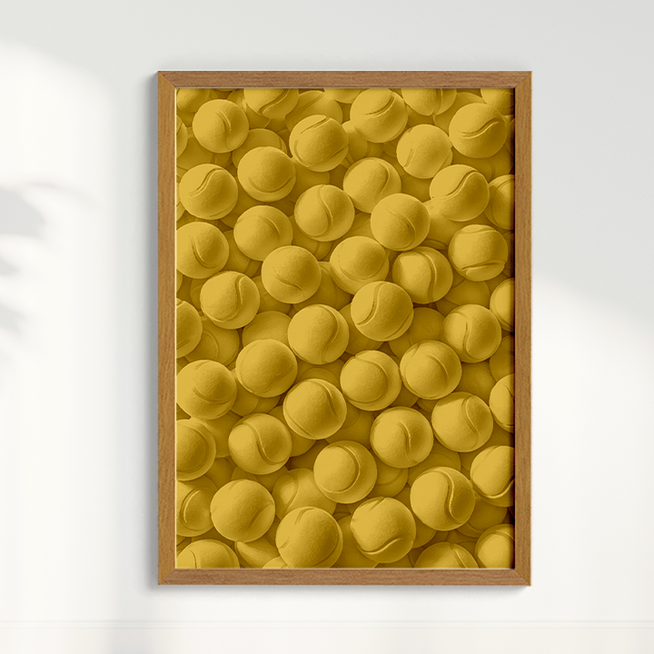 Quadro Bolinhas de Tênis