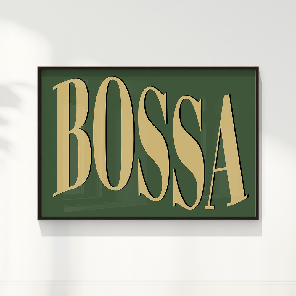 Quadro Bossa - Tiragem Limitada