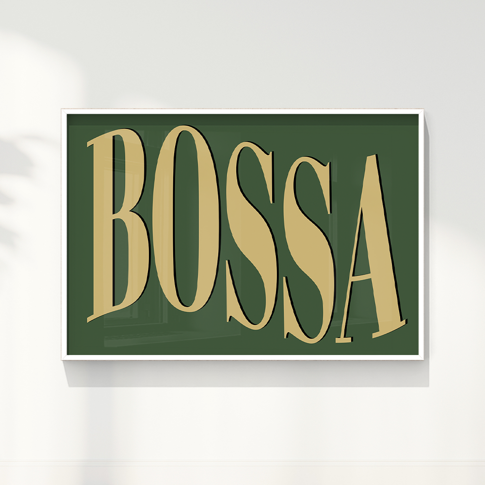 Quadro Bossa - Tiragem Limitada