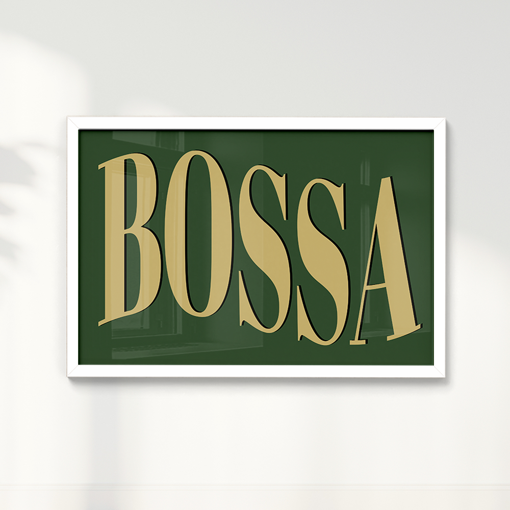 Quadro Bossa - Tiragem Limitada