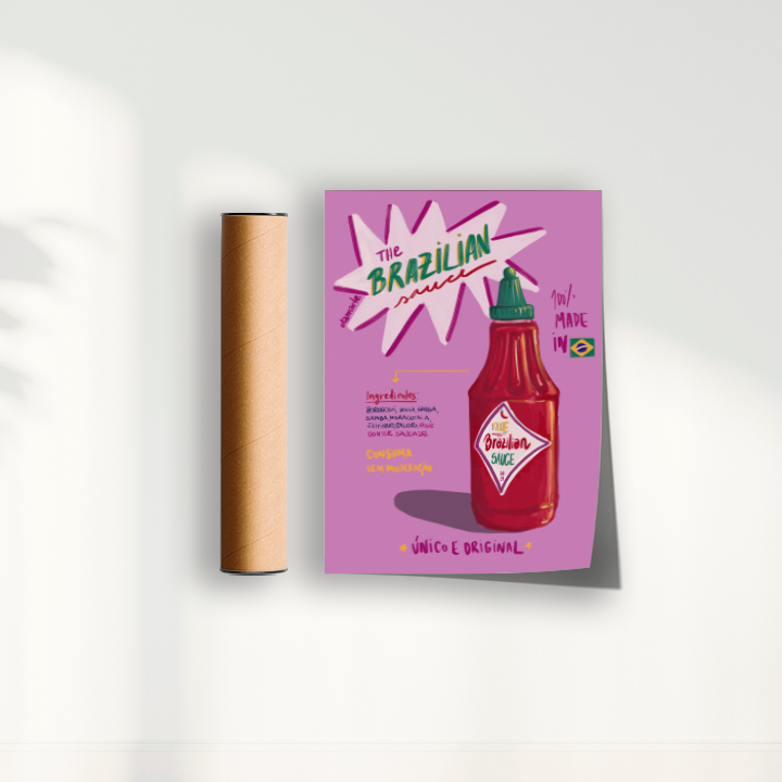 Quadro THE BRAZILIAN SAUCE por Ela Marte