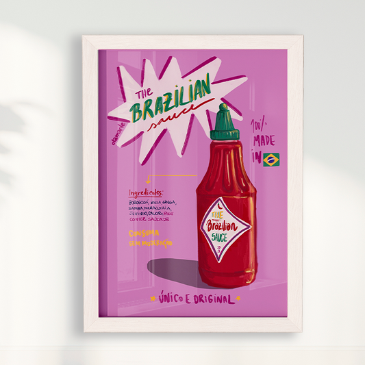 Quadro THE BRAZILIAN SAUCE por Ela Marte