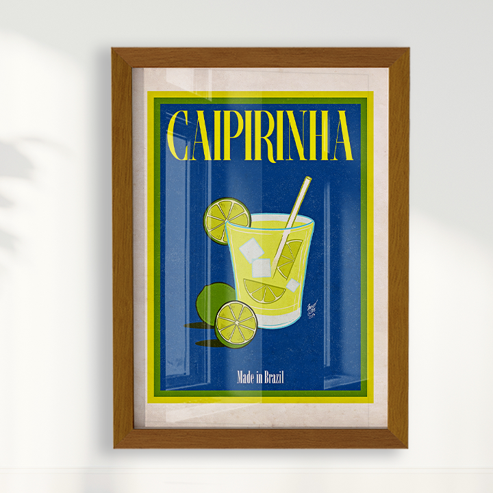 Quadro Caipirinha por Thiago Villas Boas