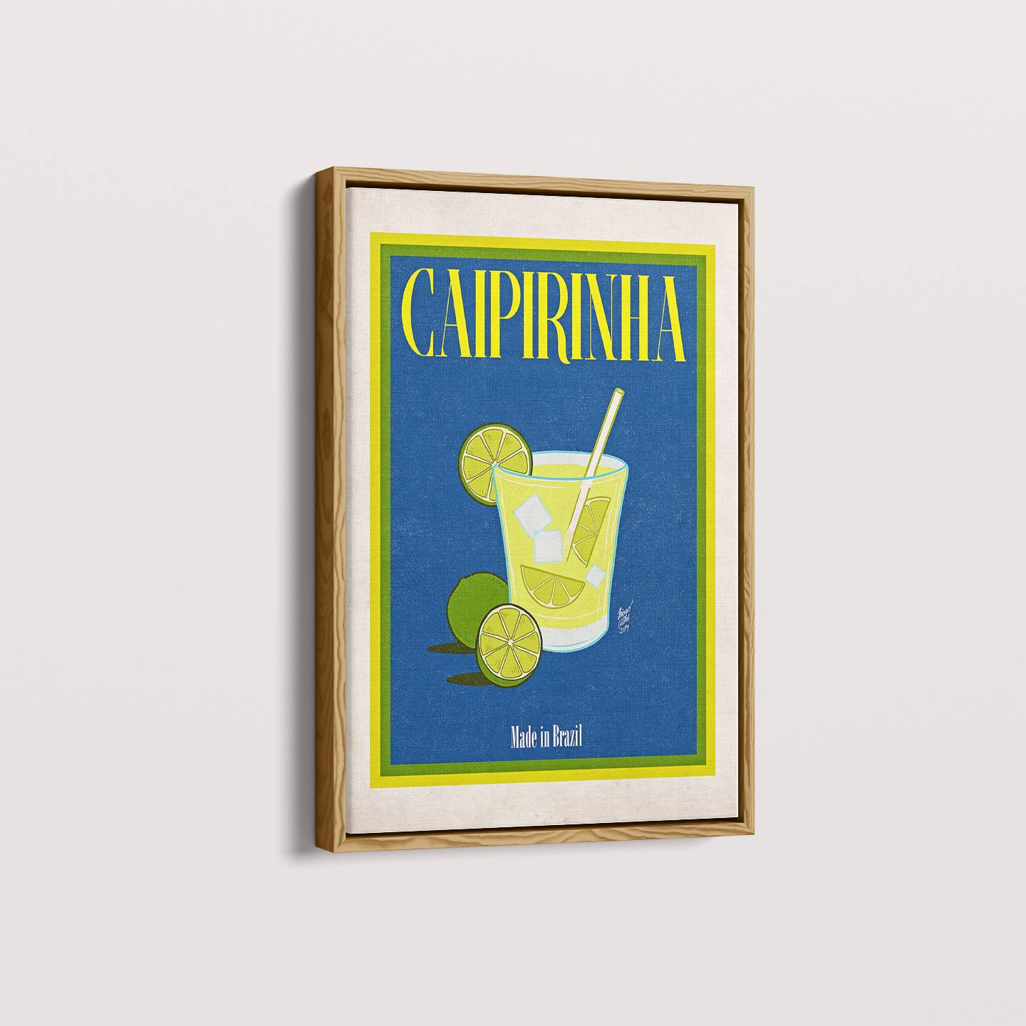 Quadro Caipirinha por Thiago Villas Boas