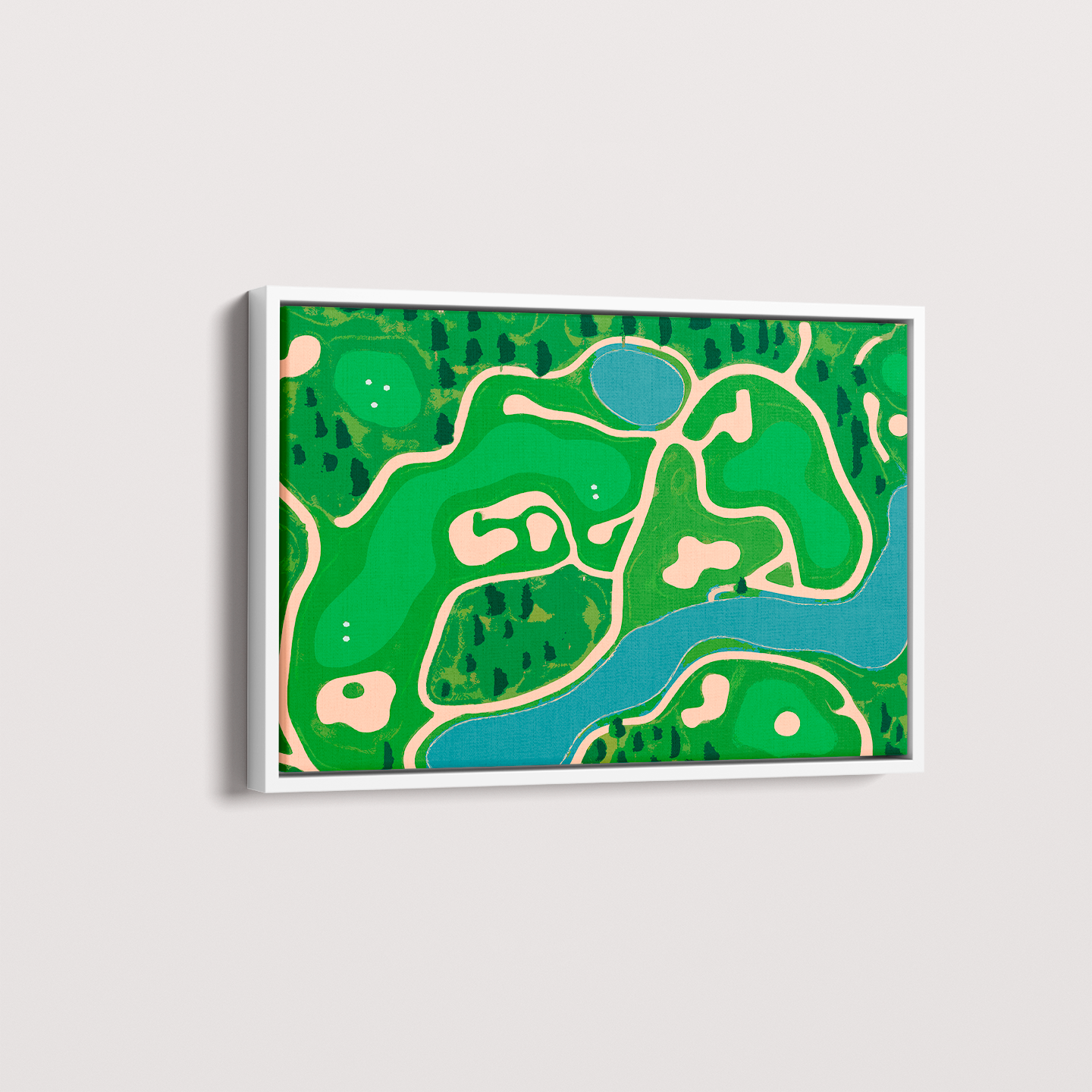 Quadro Campo de Golf