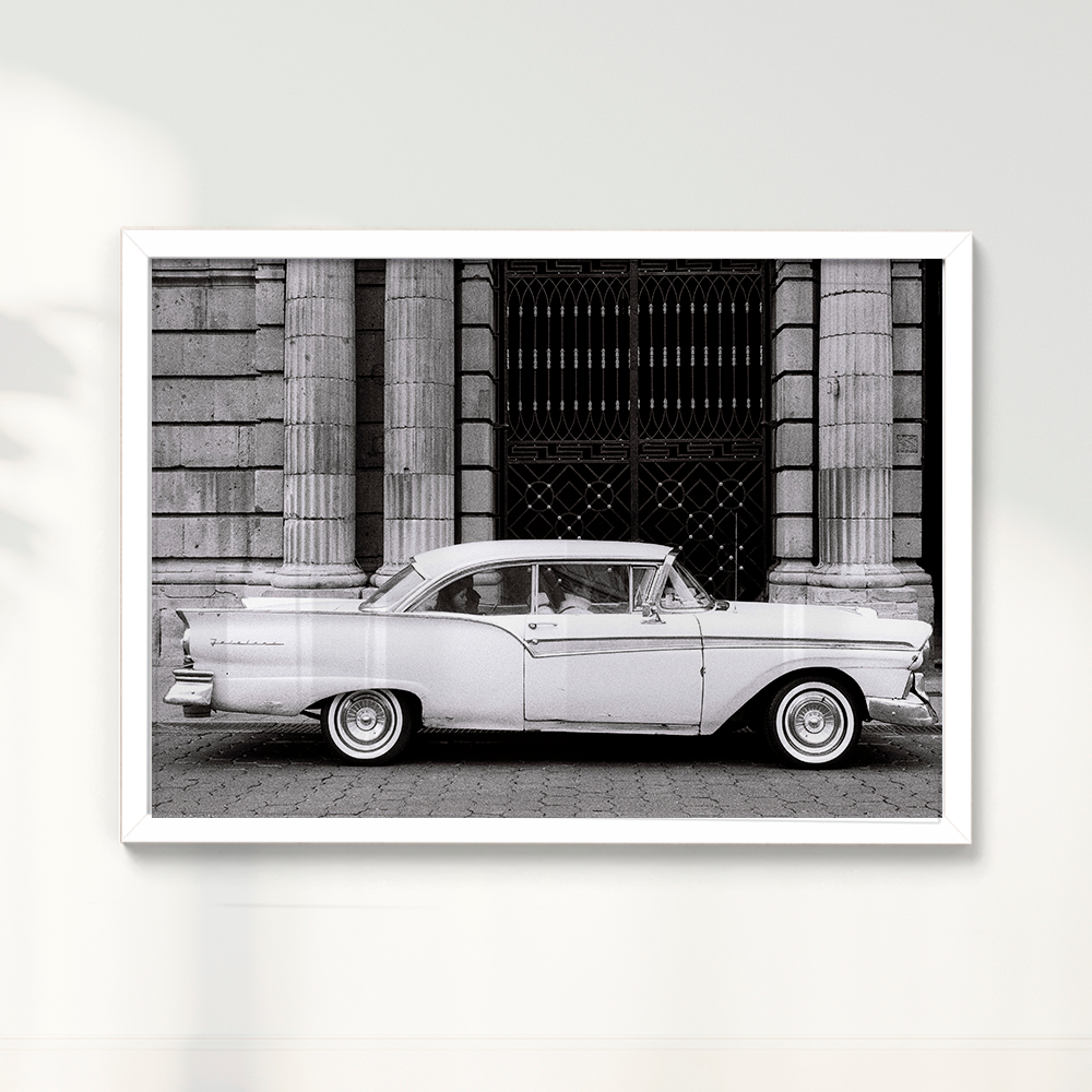 Quadro Carro Antigo por Angus Waddacor-McConill