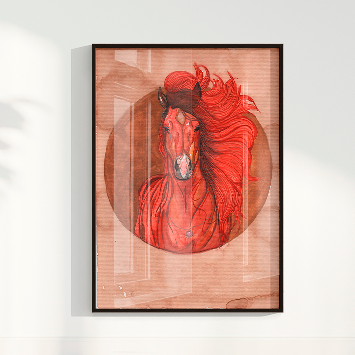 Quadro aquarelando 18 por Rayana Karoline