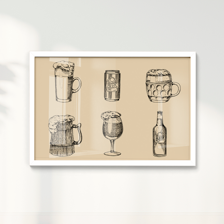 Quadro Cervejas
