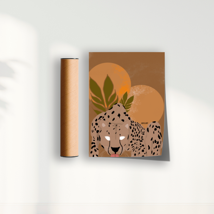 Cheetah 2 por Intui.Art
