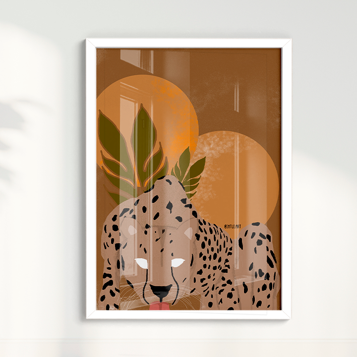 Cheetah 2 por Intui.Art
