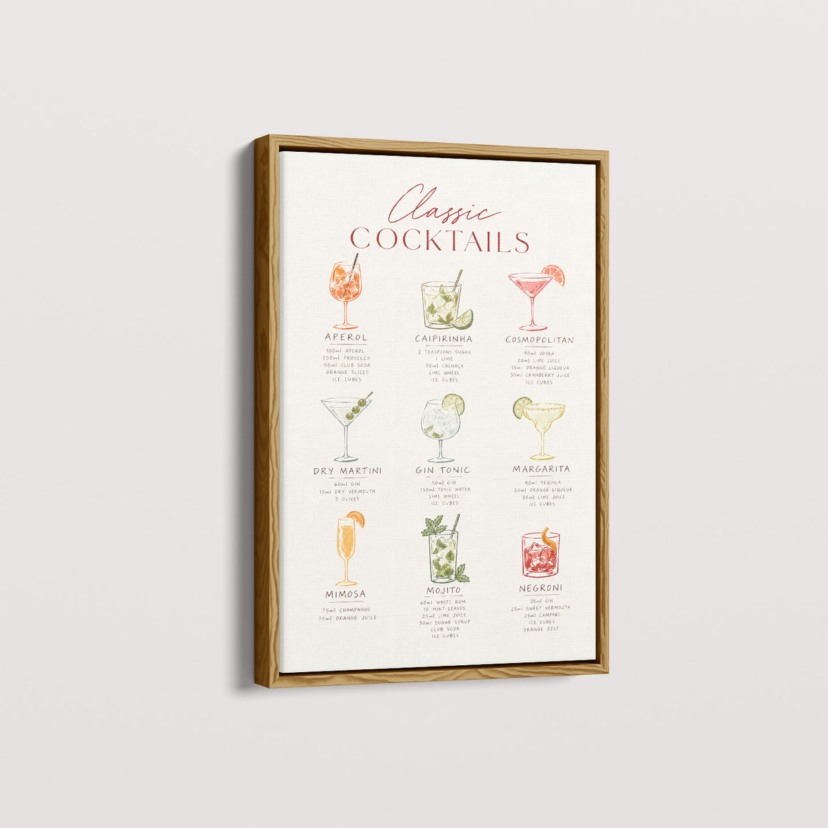 Quadro Classic Cocktails II