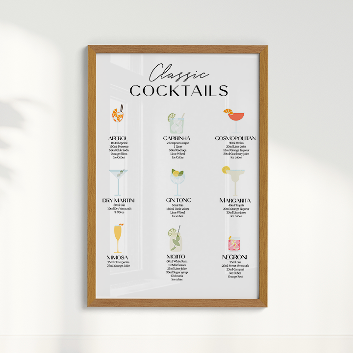 Quadro Classic Cocktails