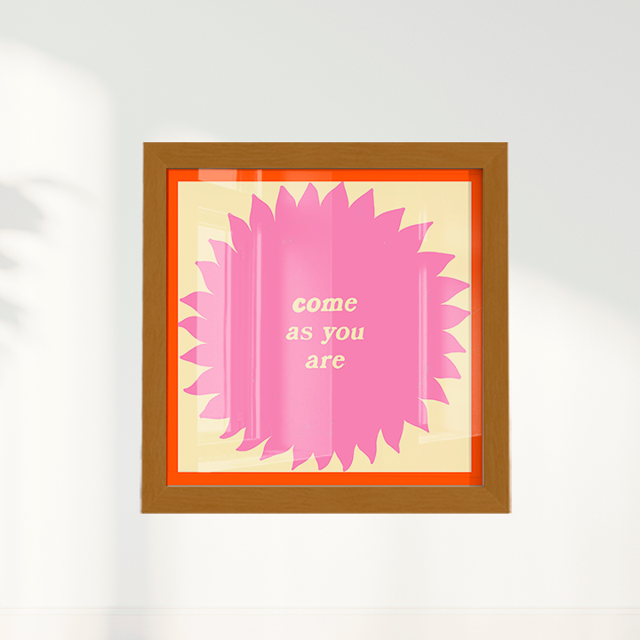 Quadro come as you are II por Heloisa Camargo