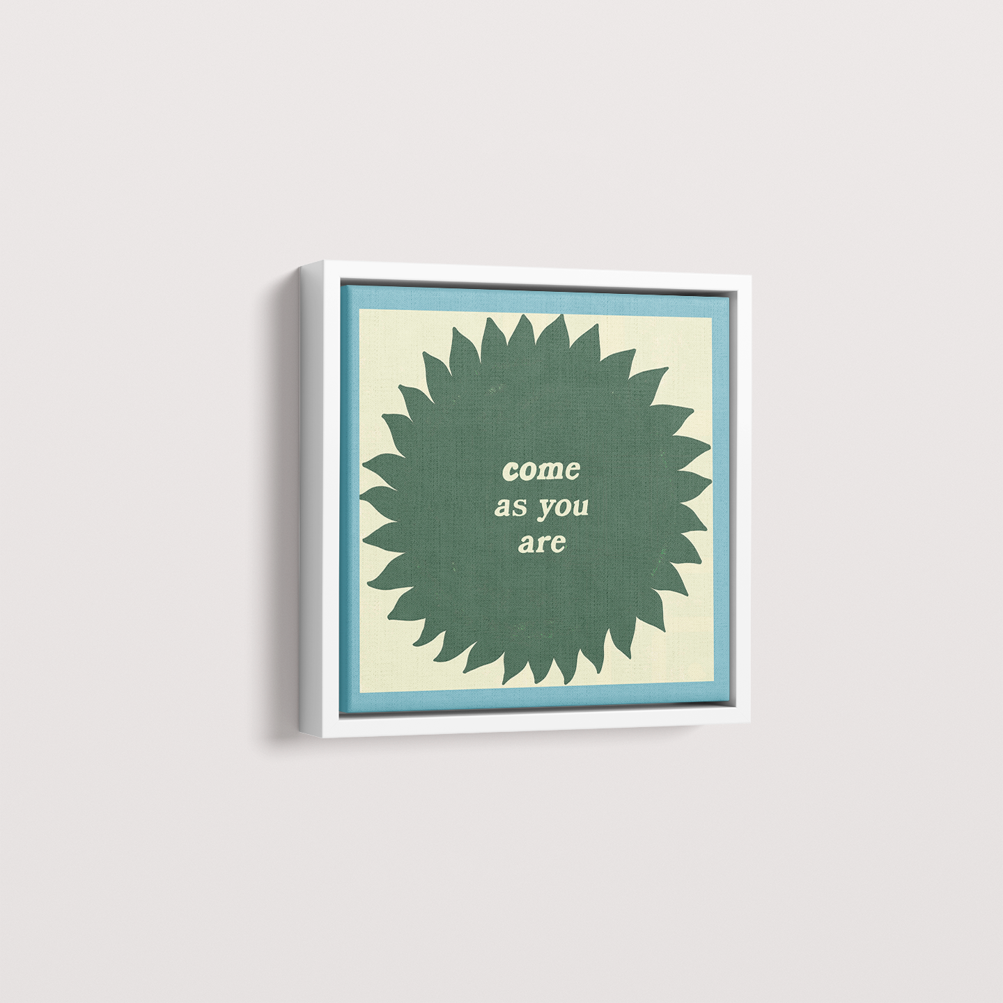 Quadro come as you are I por Heloisa Camargo