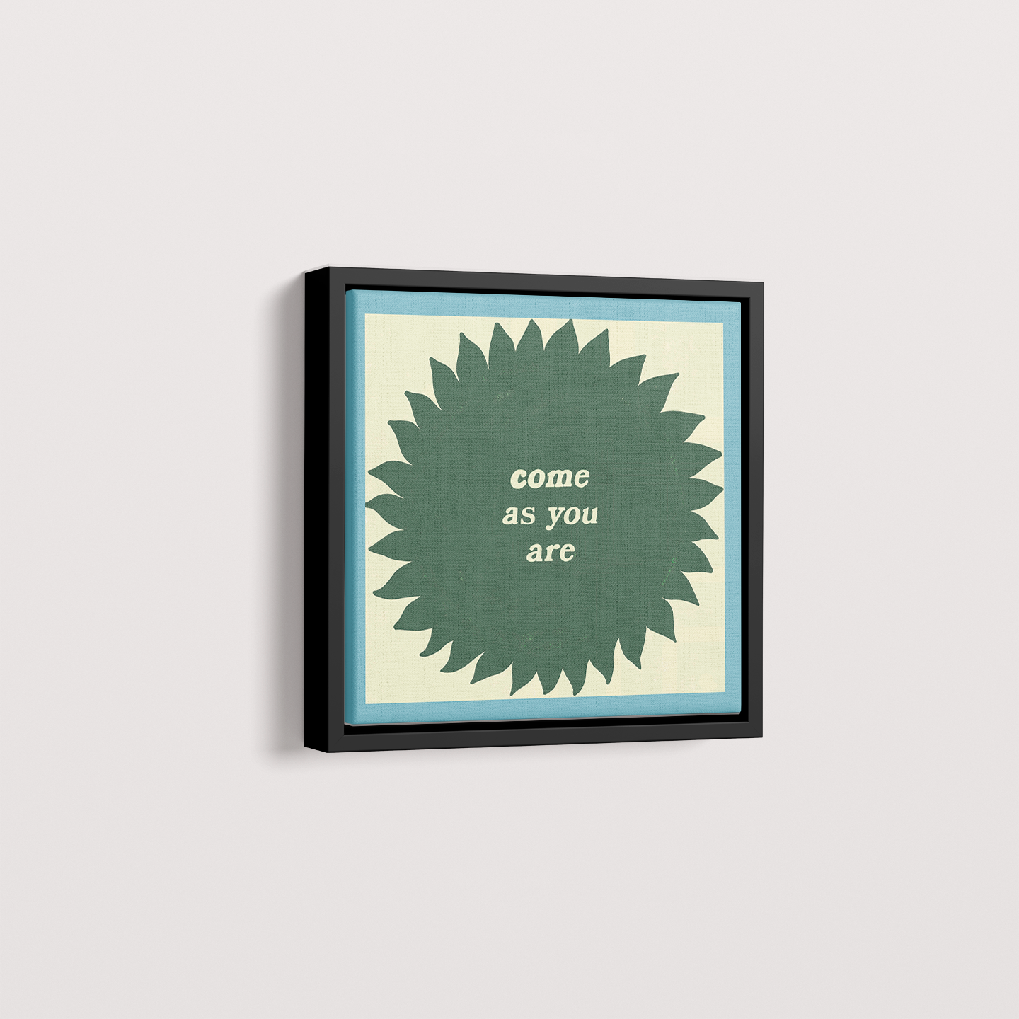 Quadro come as you are I por Heloisa Camargo
