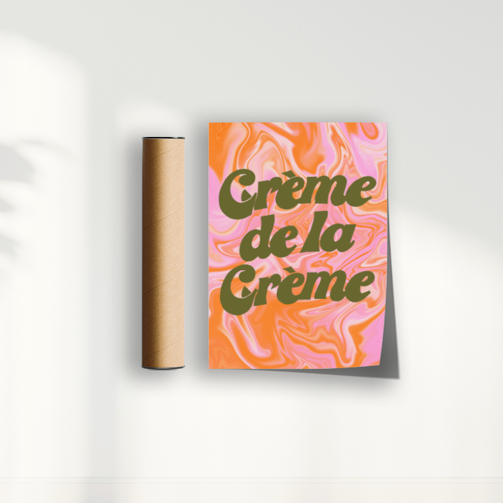 Quadro Crème de la Crème por Heloisa Camargo