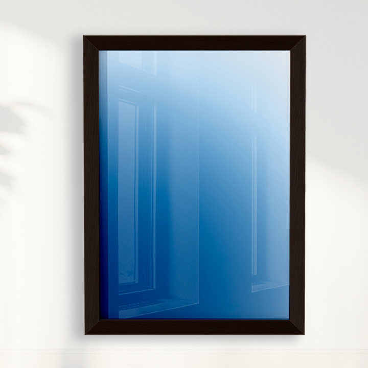 Quadro Degradê azul por Nicole Romão