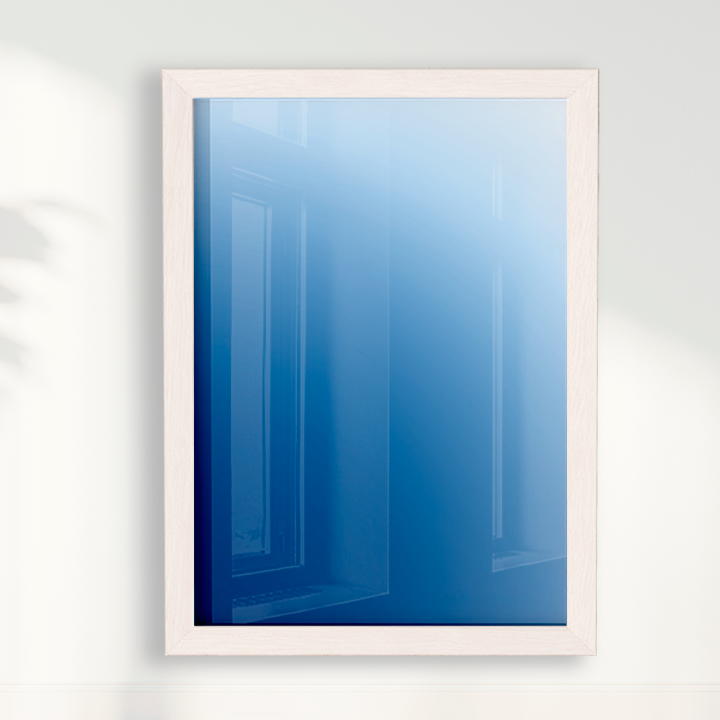 Quadro Degradê azul por Nicole Romão