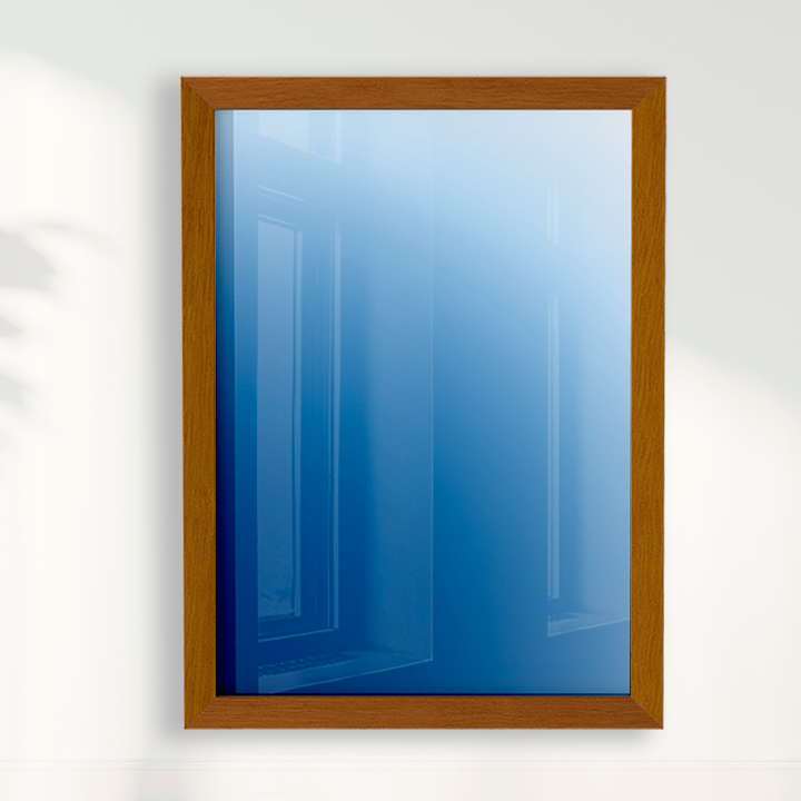 Quadro Degradê azul por Nicole Romão