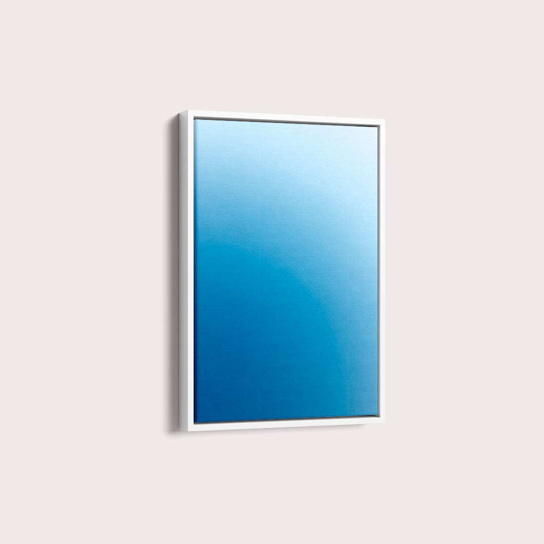 Quadro Degradê azul por Nicole Romão