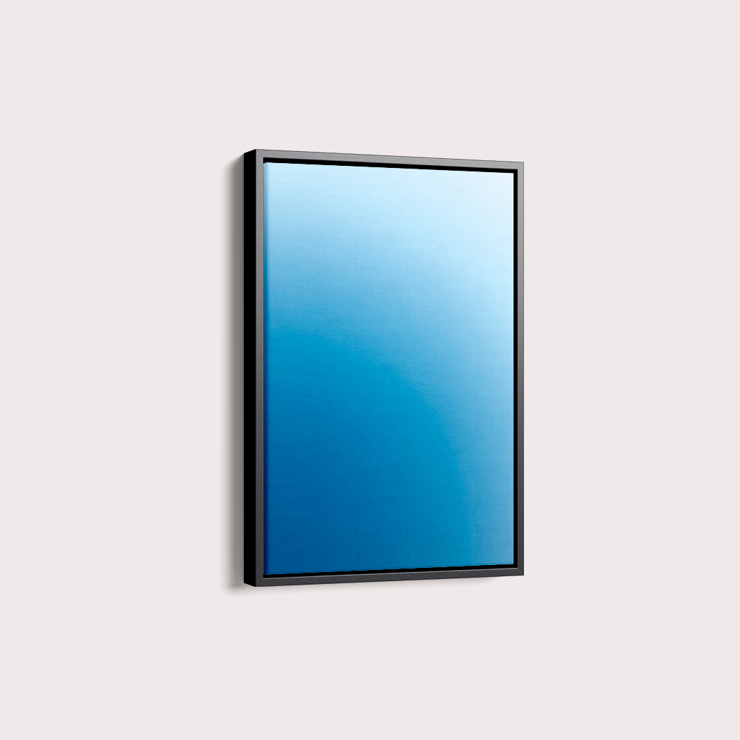Quadro Degradê azul por Nicole Romão