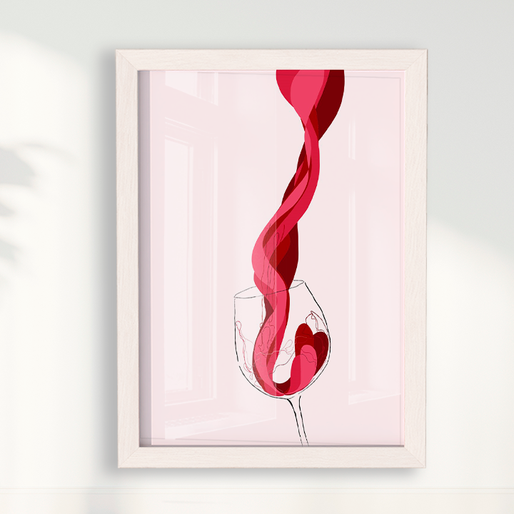 Quadro Vinho 2 por João e Rossi