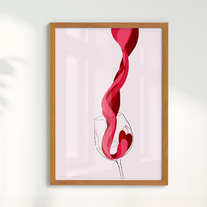 Quadro Vinho 2 por João e Rossi