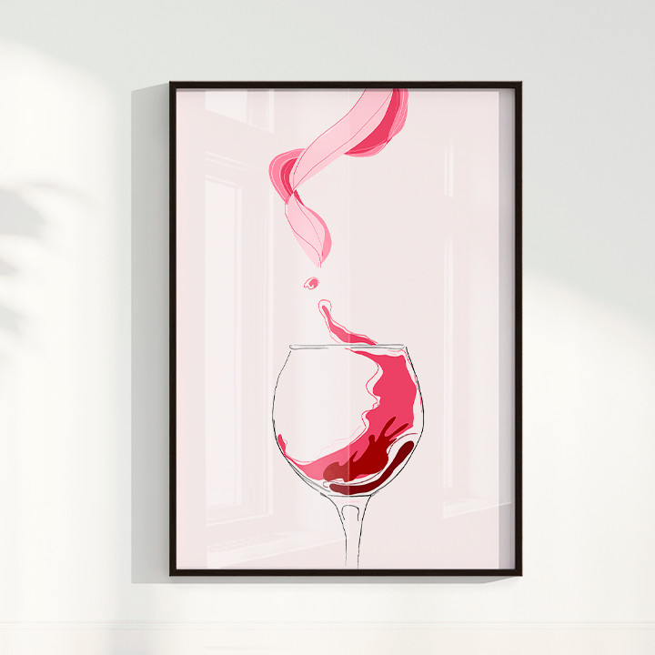 Quadro Vinho 1 por João de Rossi