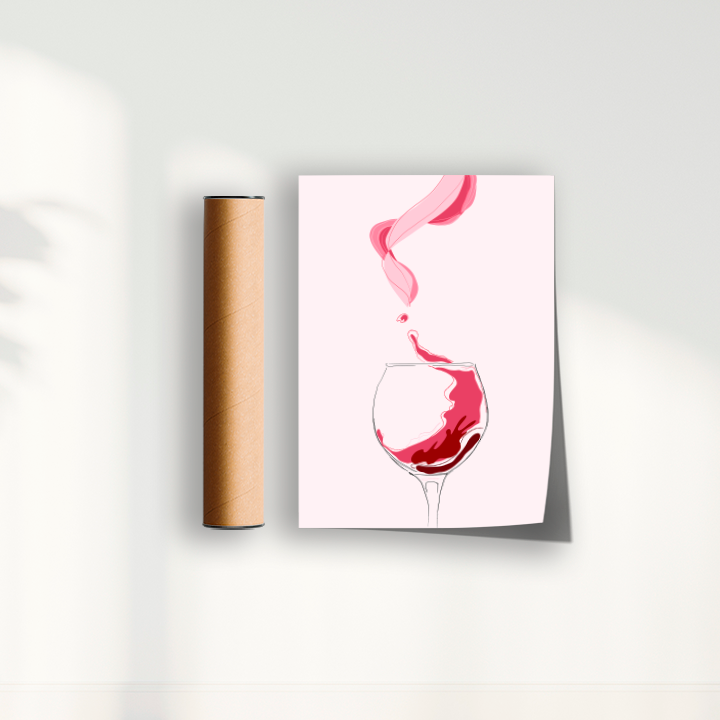 Quadro Vinho 1 por João de Rossi