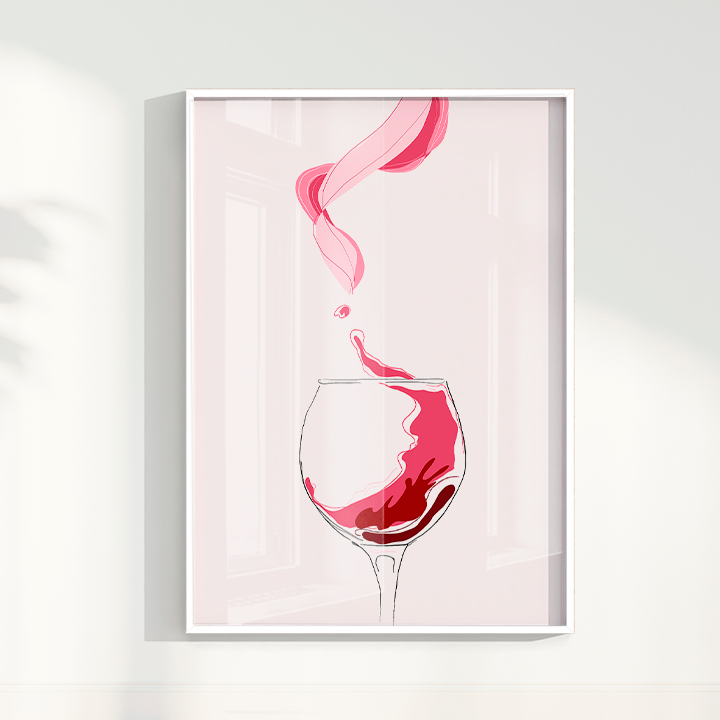 Quadro Vinho 1 por João de Rossi