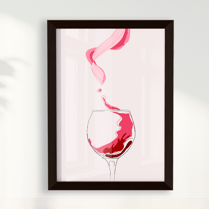 Quadro Vinho 1 por João de Rossi