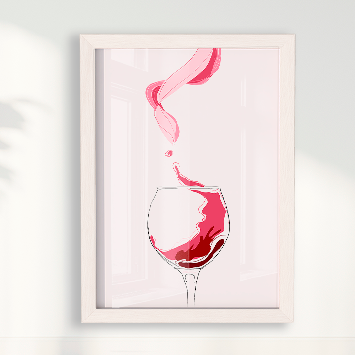 Quadro Vinho 1 por João de Rossi