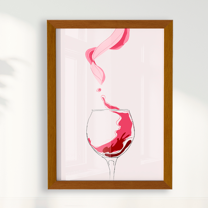 Quadro Vinho 1 por João de Rossi